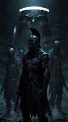 Spartan warriors anime style