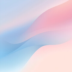 Fototapeta premium Serene Pastel Wave Design