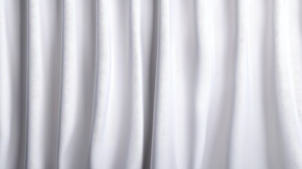 Obraz premium Elegant White Drape Fabric Texture