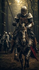 Fototapeta premium Teutonic Knight