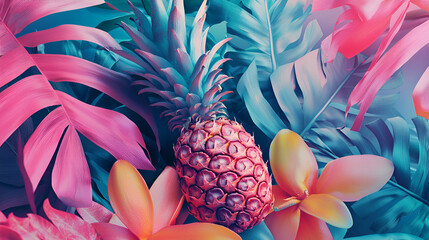 Tropical Delight: Pineapple Bloom