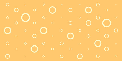 Cute little rings, bubbles in background. Festive cover. Gift wrapping. Vector illustration.