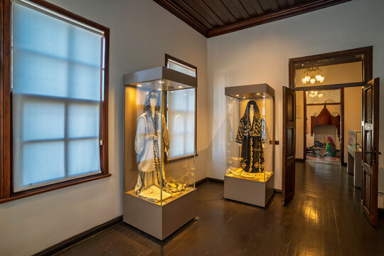 Antalya, Turkey - November 12, 2024 : The Museum of Ethnography view in Antalya City of Turkey