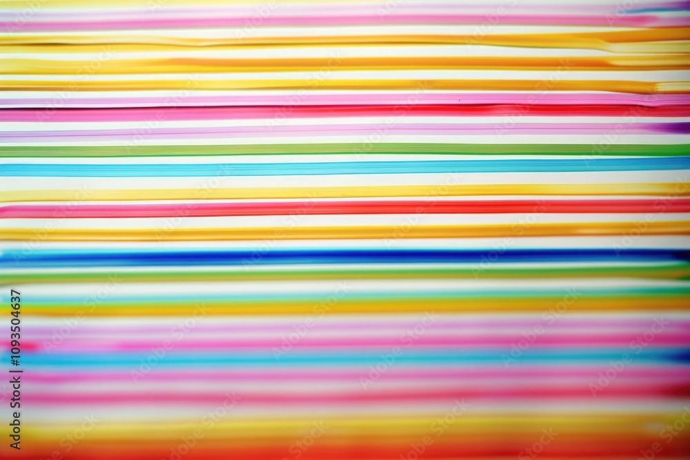 Poster A close-up shot of a stack of colorful papers with various textures and patterns