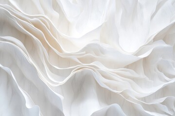 Fototapeta premium A close-up view of white fabric texture