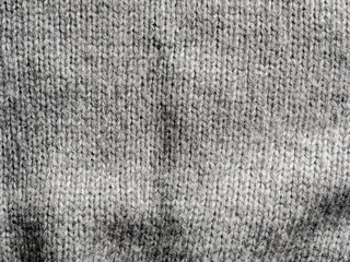 A textured gray knitted fabric ideal for cozy pieces and stylish clothing