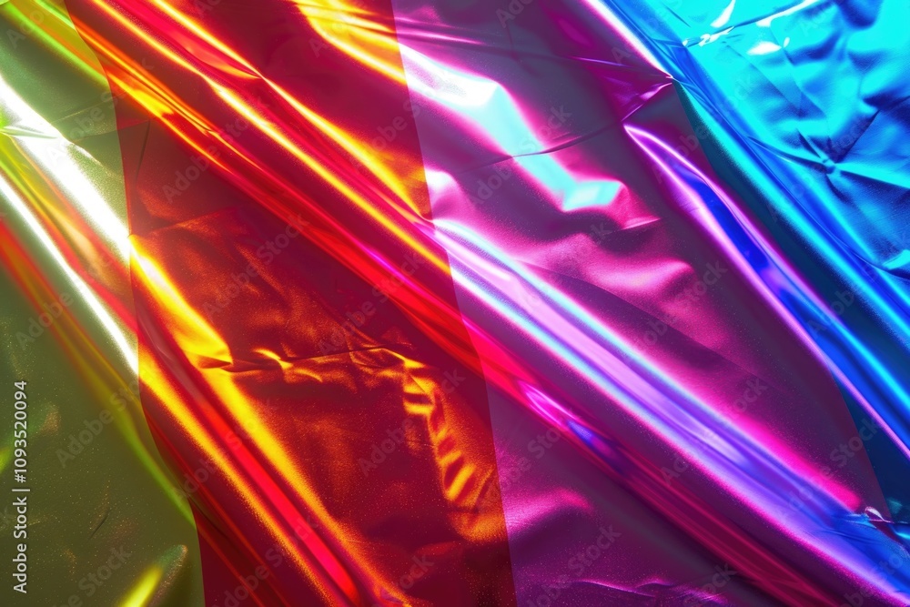 Poster a close-up shot of a shiny metal sheet, ideal for uses where a reflective surface is needed
