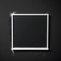 A small chalkboard with chalk on a white background 4