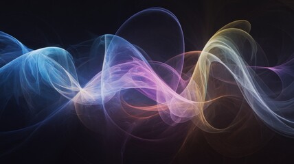 Fototapeta premium Colorful and abstract background in hyper-realistic wallpaper style. The background is a beautiful image with an artistic lighting effect.