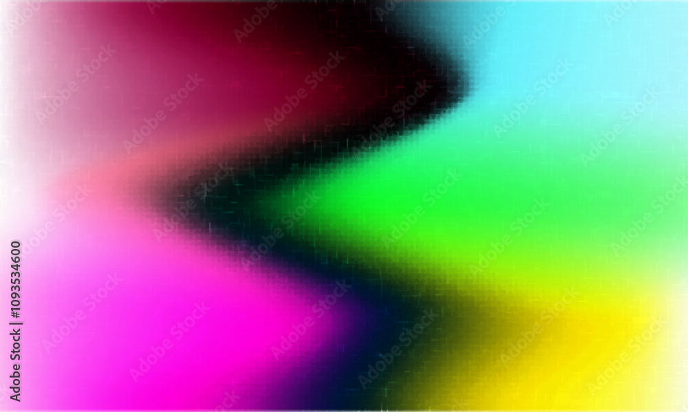 Aufkleber grainy colorful wave soft grainy effect texture noise gradient background, website header texture po