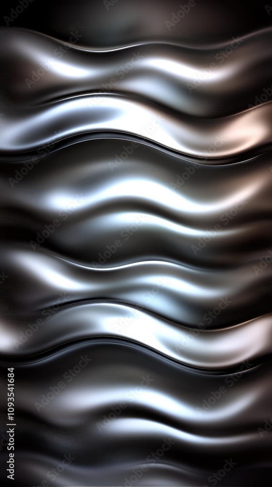 Poster dynamic waves flow seamlessly across the vertical canvas, showcasing a blend of vibrant colors and s