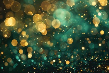 Close-up shot of a blurred light background with warm glow