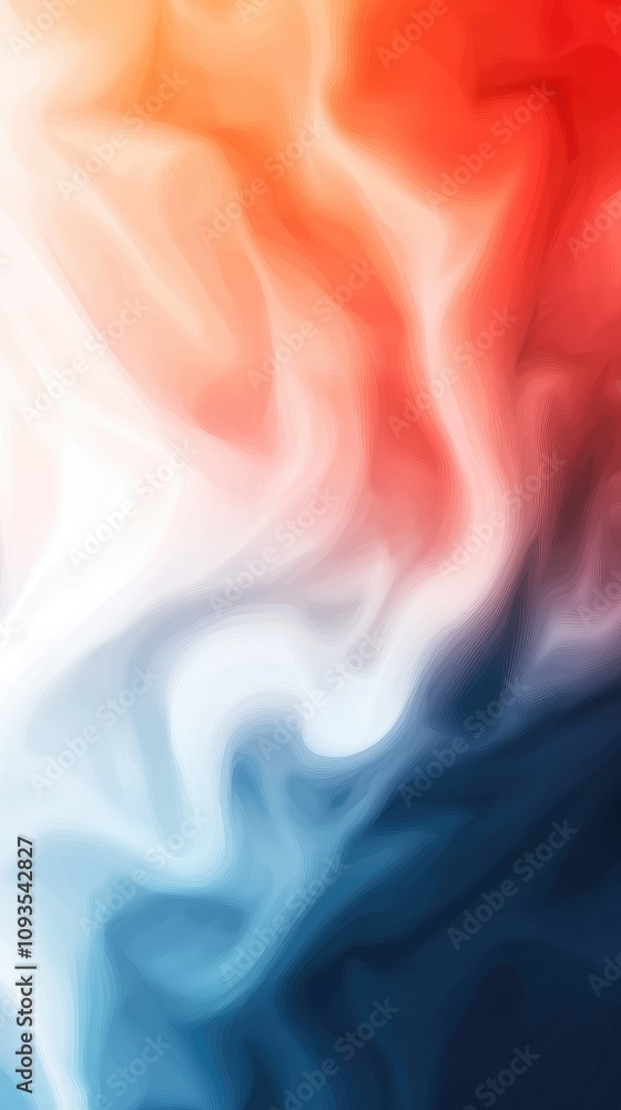 Aufkleber dynamic waves of color swirl gracefully, blending into a stunning gradient that captivates the eye. 