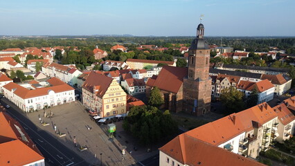 Der Markt von Eilenburg