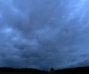 Naklejka premium cloudy sky 