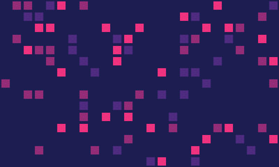 Childish 90s regular cubic. Colors presentation digital vector. Artistic solid pixelated spectrum.