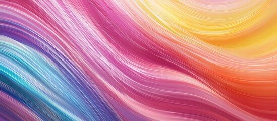 Obraz premium Abstract colorful wavy background.