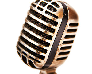 a close up of a microphone
