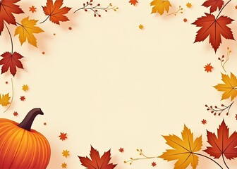 Autumn themed Thanksgiving greeting cards feature flat stylish designs suitable for fall season home decor and gift ideas.