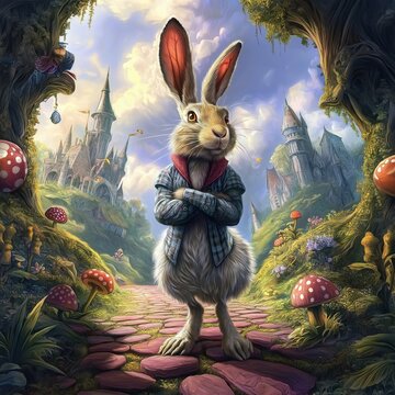 March Hare, Mottled Host ４枚 Mad as a March Hare - WMODA | Wiener Museum