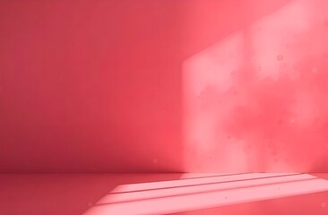 Obraz premium Abstract red background with sunny rays.