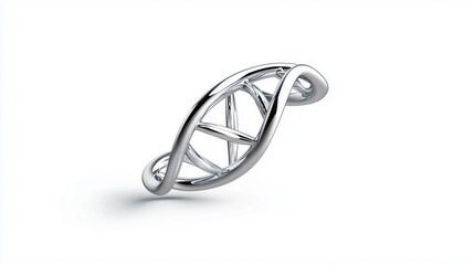 Symbol of DNA showcasing evolution and science