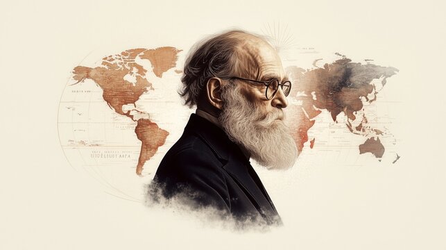 Darwin's portrait honors his legacy