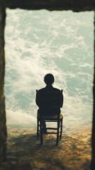 Fototapeta premium The Empty Chair, Depression