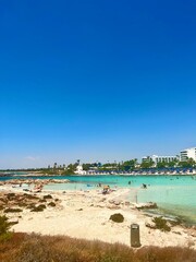 Cyprus Mediterranean Sandy Beach