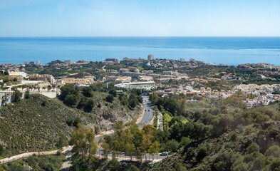 Fototapeta premium View over Benalmedena, Andalusia, Spain.