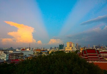 Panorama na Bangkok