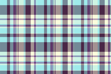 Chic check vector background, heritage plaid tartan texture. Christmas card seamless textile pattern fabric in pastel and light colors.