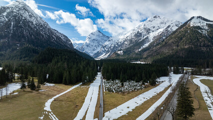 landscape in the mountains