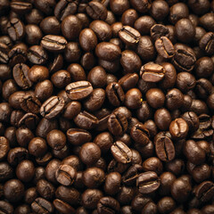 Naklejka premium Unique and distinguished Colombian coffee. Colombian coffee beans are distinguished by their wonderful balance of acidity and flavour