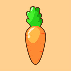 Carrot vector design icon symbol element