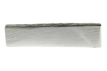 99.9% fine silver isolated on white background