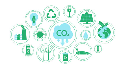 Fototapeta premium NET ZERO poster_01