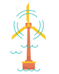 wind electro station ocean renewable energy