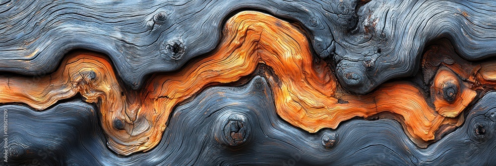 Poster Abstract Patterns in Burned and Unburned Wood