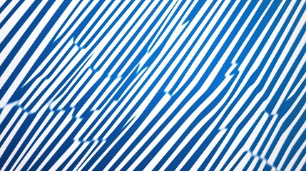 Blue and white zebra stripes a simple vector graphics