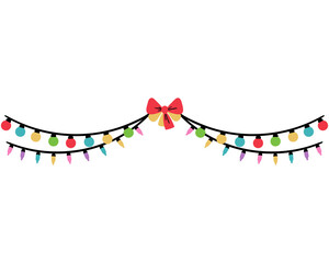 Christmas Lights Illustration