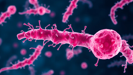 Neisseria meningitidis or meningococcus bacterium. Can cause meningitis or meningococcal disease.