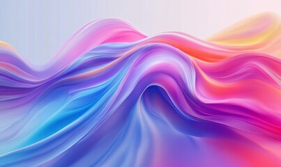 Fototapeta premium Abstract Colorful Waves