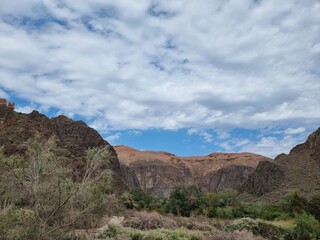 beautiful landscape of the nature