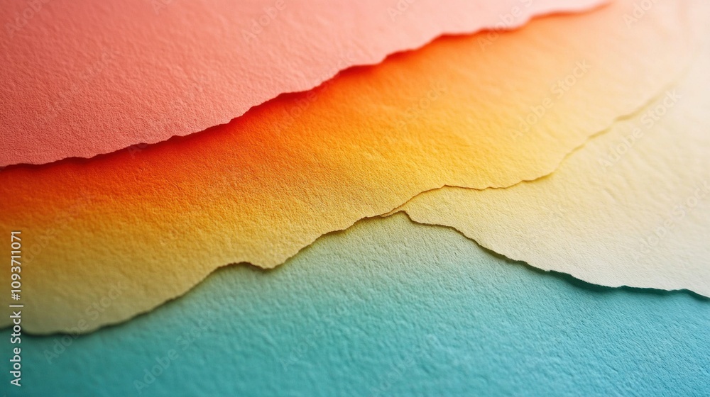 Poster abstract gradient texture of torn paper