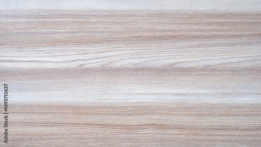Poster A wooden surface with a grain pattern. The grain is visible in the wood. The surface is light in color