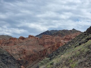 Amazing view of the mountains 