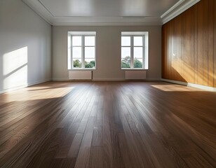 empty room with floor