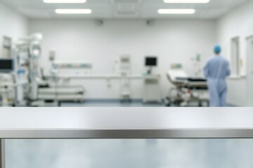 Blurred Background of Hospital Emergency Room – A Focus on Medical Care and Urgency in a Critical Healthcare Environment