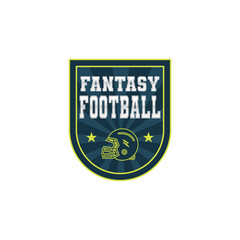Fantasy Football Logo suitable for american football team logo or icon football of america